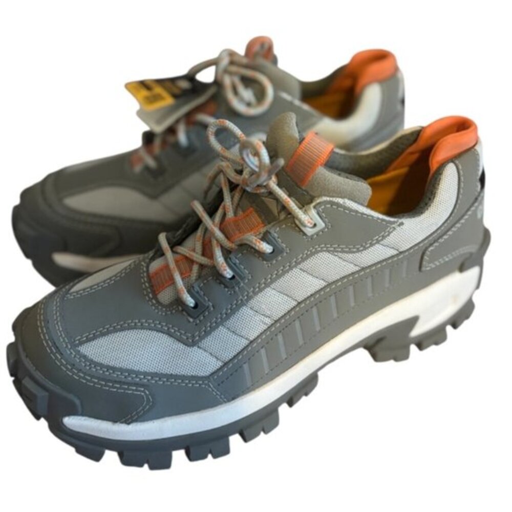 CAT Caterpillar NWT Women’s P91360 Grey Invader Steel Toe Work Shoes Size 10W
